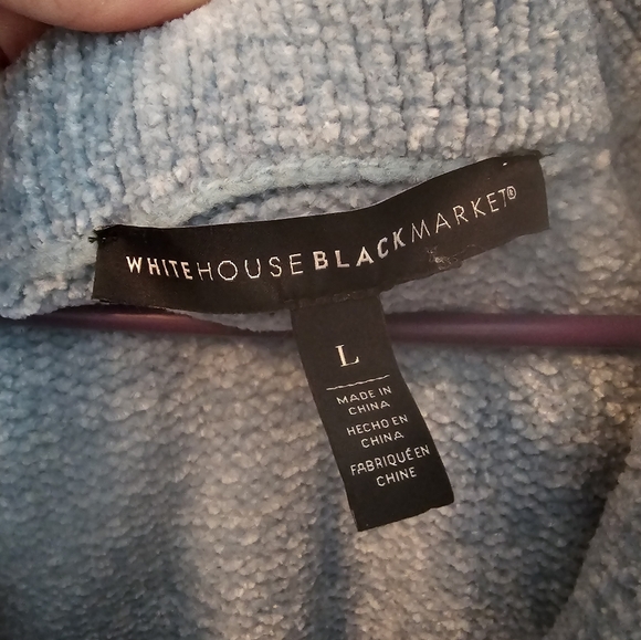 WHBM Chenille Off the Shoulder Sweater - Picture 3 of 5